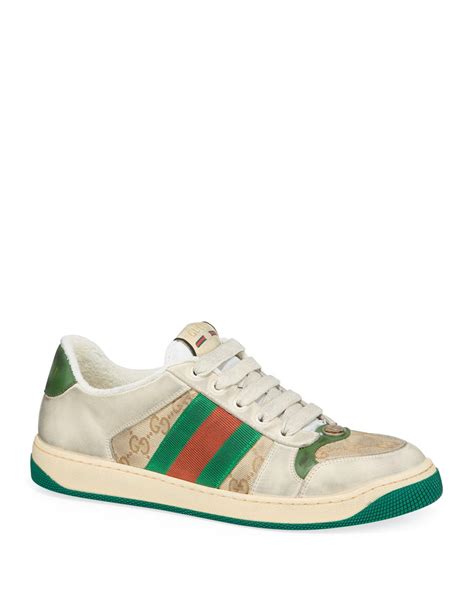 gucci white canvas shoes|Gucci inspired sneakers.